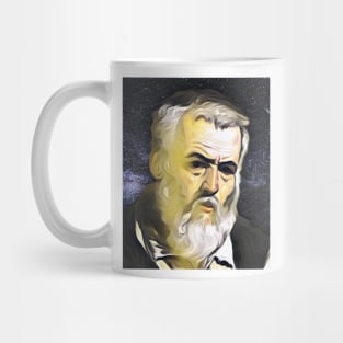 Anaximander yellow Portrait | Anaximander Artwork 7 Mug